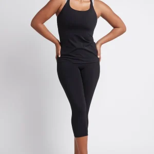 Shop Aje ATHLETICA Logotape Racerback Singlet 113 Black/White
