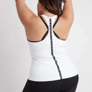 Cheap Aje ATHLETICA Logotape Racerback Singlet 113 White/Black