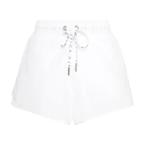 Shop Aje ATHLETICA Logotape Running Shorts 602 White