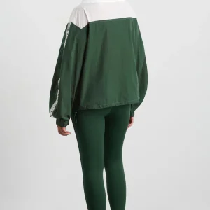 Outlet Aje ATHLETICA Logotape Spray Jacket 762 Pine Green White