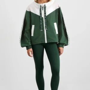 Outlet Aje ATHLETICA Logotape Spray Jacket 762 Pine Green White