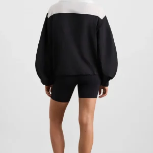 Sale Aje ATHLETICA Logotape Spray Jacket 762 Black/White