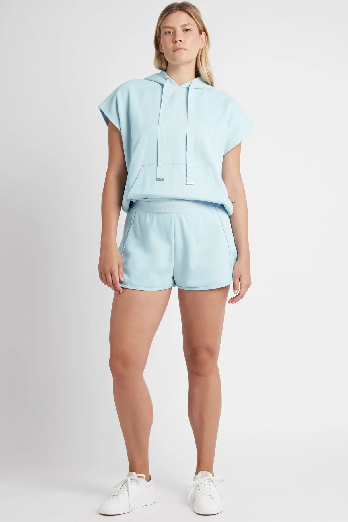 logotape_sweat_shorts__10.webp Online Aje ATHLETICA Logotape Sweat Shorts 604 Ice Blue