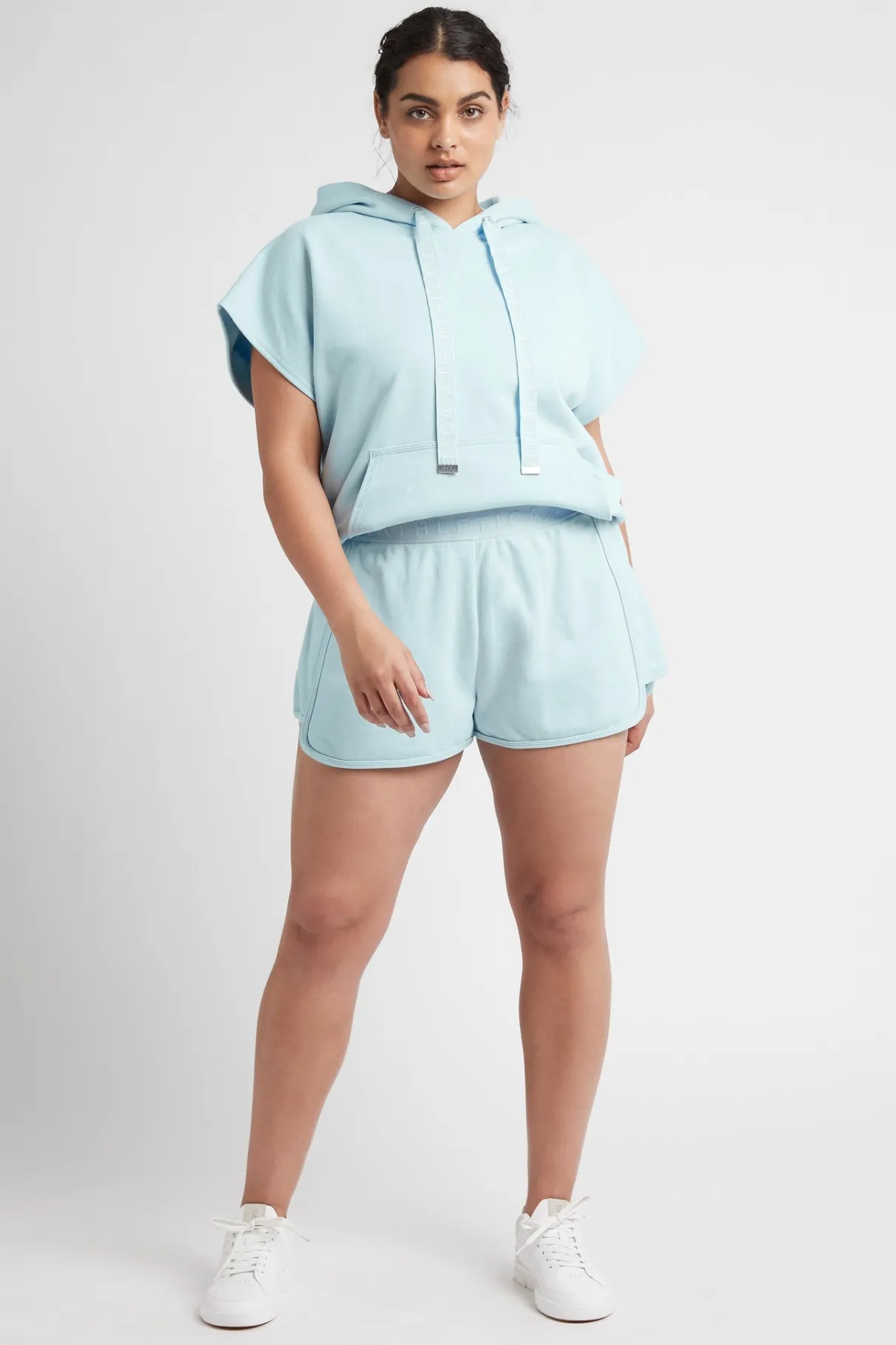 logotape_sweat_shorts__15.webp Online Aje ATHLETICA Logotape Sweat Shorts 604 Ice Blue