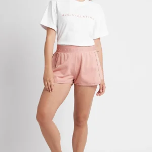 Shop Aje ATHLETICA Logotape Sweat Shorts 604 Sunset Pink