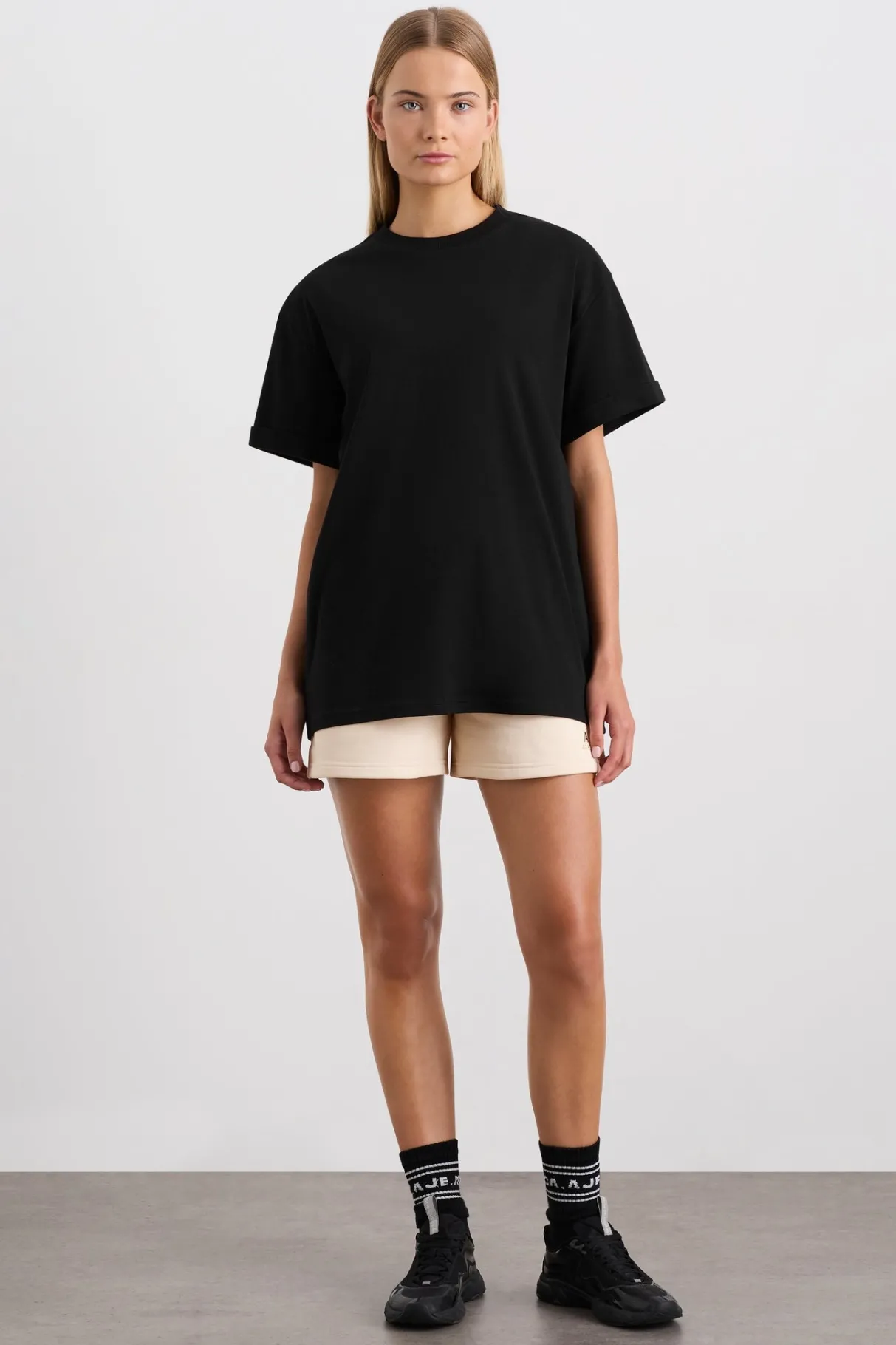 logotape_tee__2.webp Best Sale Aje ATHLETICA Logotape Tee 102 Black