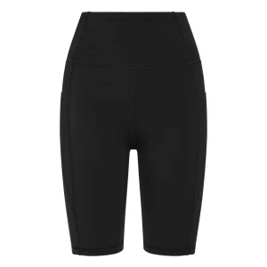 Fashion Aje ATHLETICA Long Bike Shorts 606 Black/Tangerine Orange