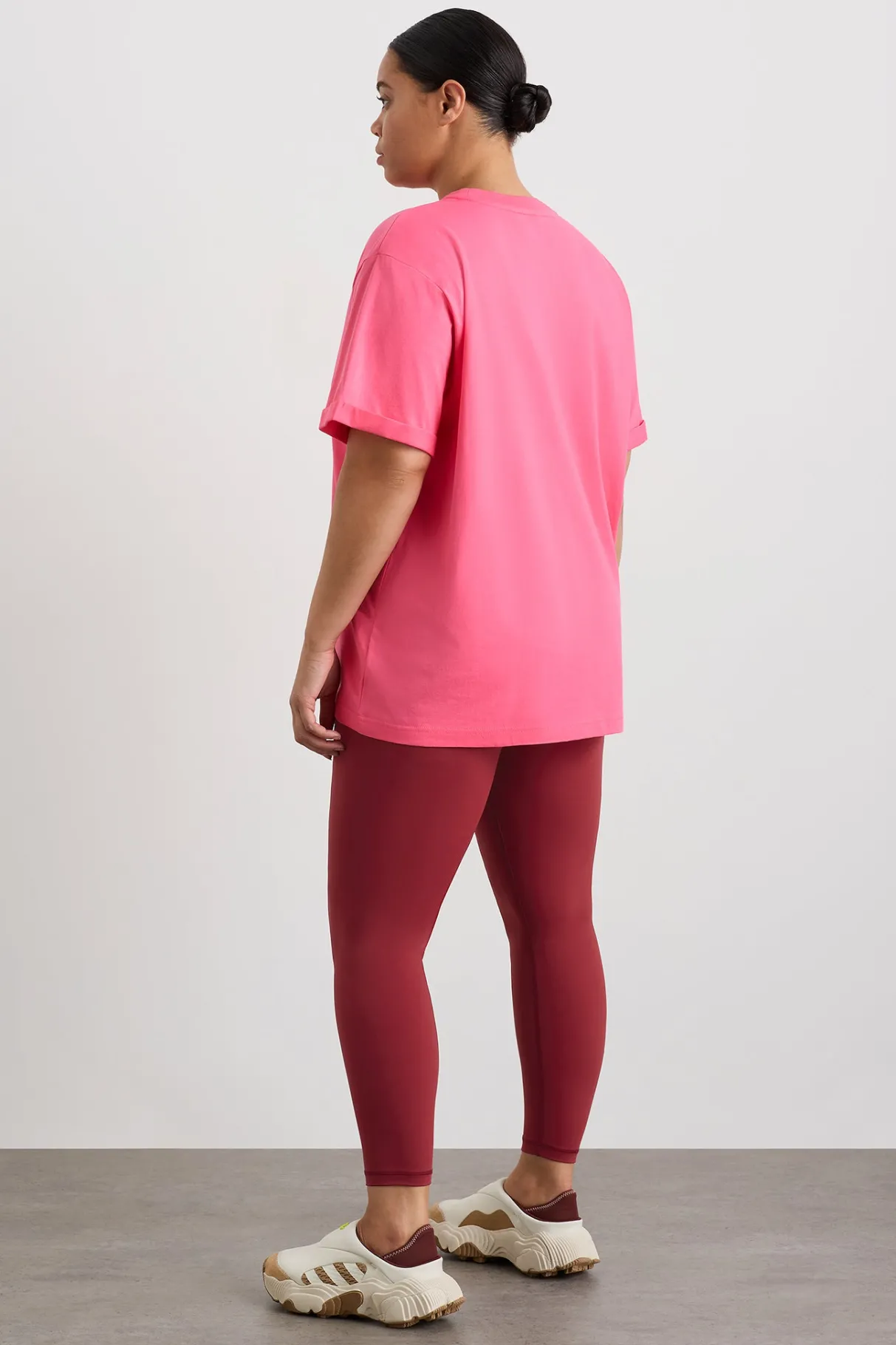 long_classic_tee__15.webp Outlet Aje ATHLETICA Long Classic Tee 102 Rouge Pink