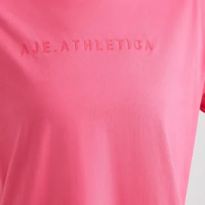 Outlet Aje ATHLETICA Long Classic Tee 102 Rouge Pink