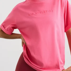 Outlet Aje ATHLETICA Long Classic Tee 102 Rouge Pink