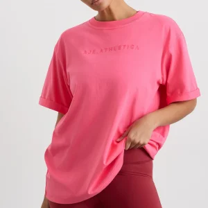 Outlet Aje ATHLETICA Long Classic Tee 102 Rouge Pink