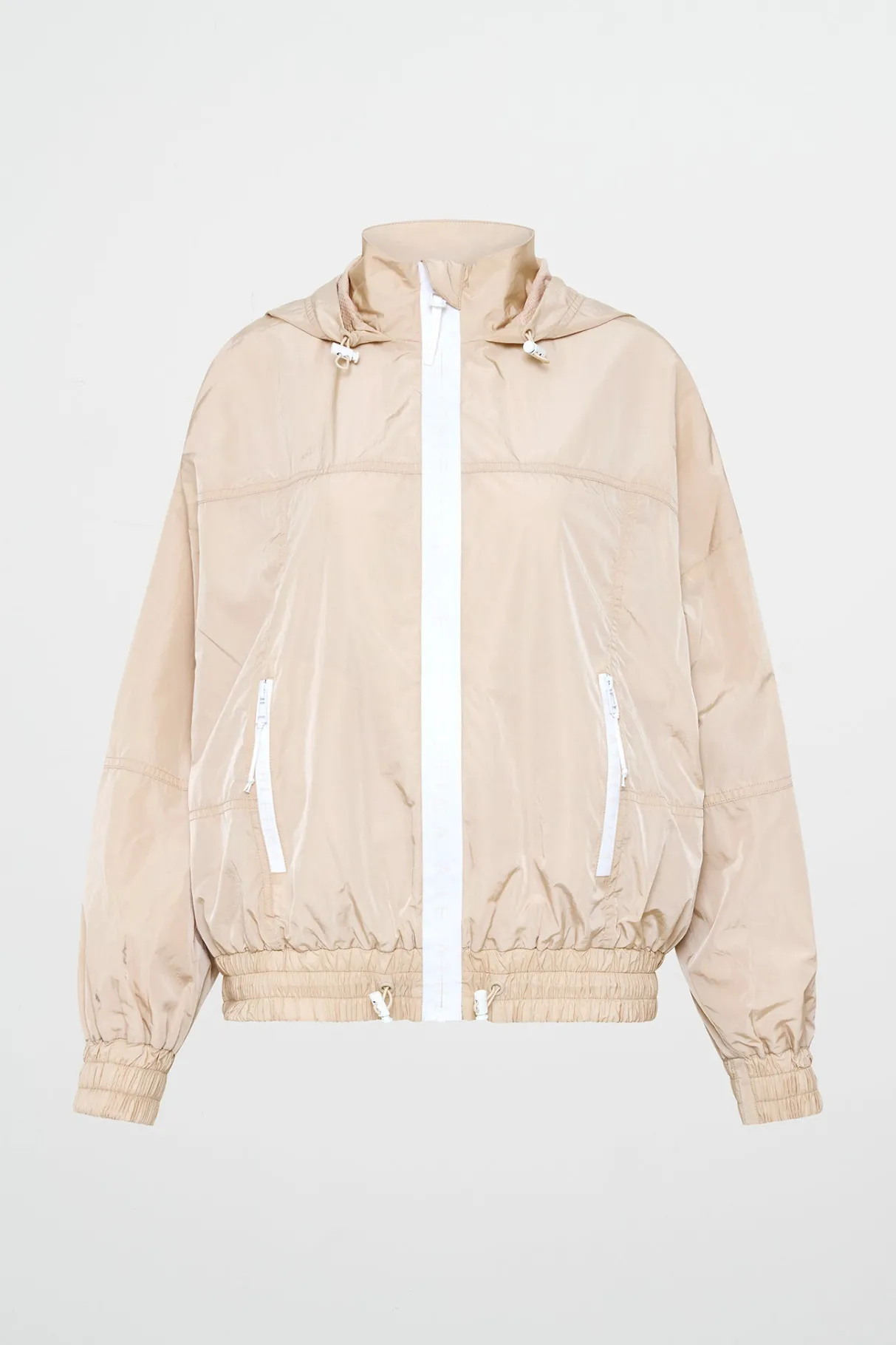 long_line_spray_jacket_1.webp Shop Aje ATHLETICA Long Line Spray Jacket Latte Beige