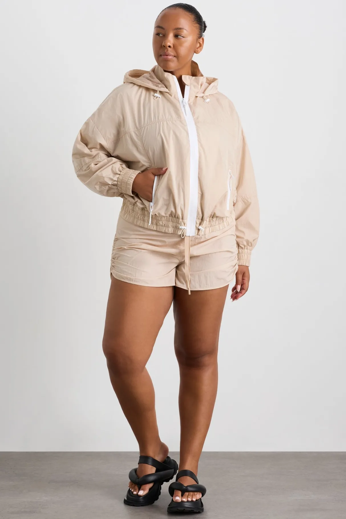 long_line_spray_jacket_12.webp Shop Aje ATHLETICA Long Line Spray Jacket Latte Beige