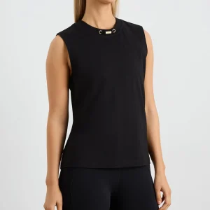 Flash Sale Aje ATHLETICA Long Line Tank 101 Black