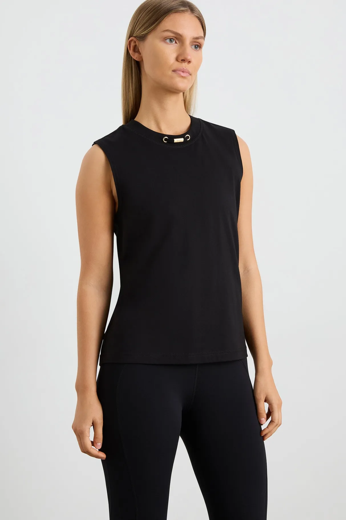 long_line_tank__0-2.webp Flash Sale Aje ATHLETICA Long Line Tank 101 Black
