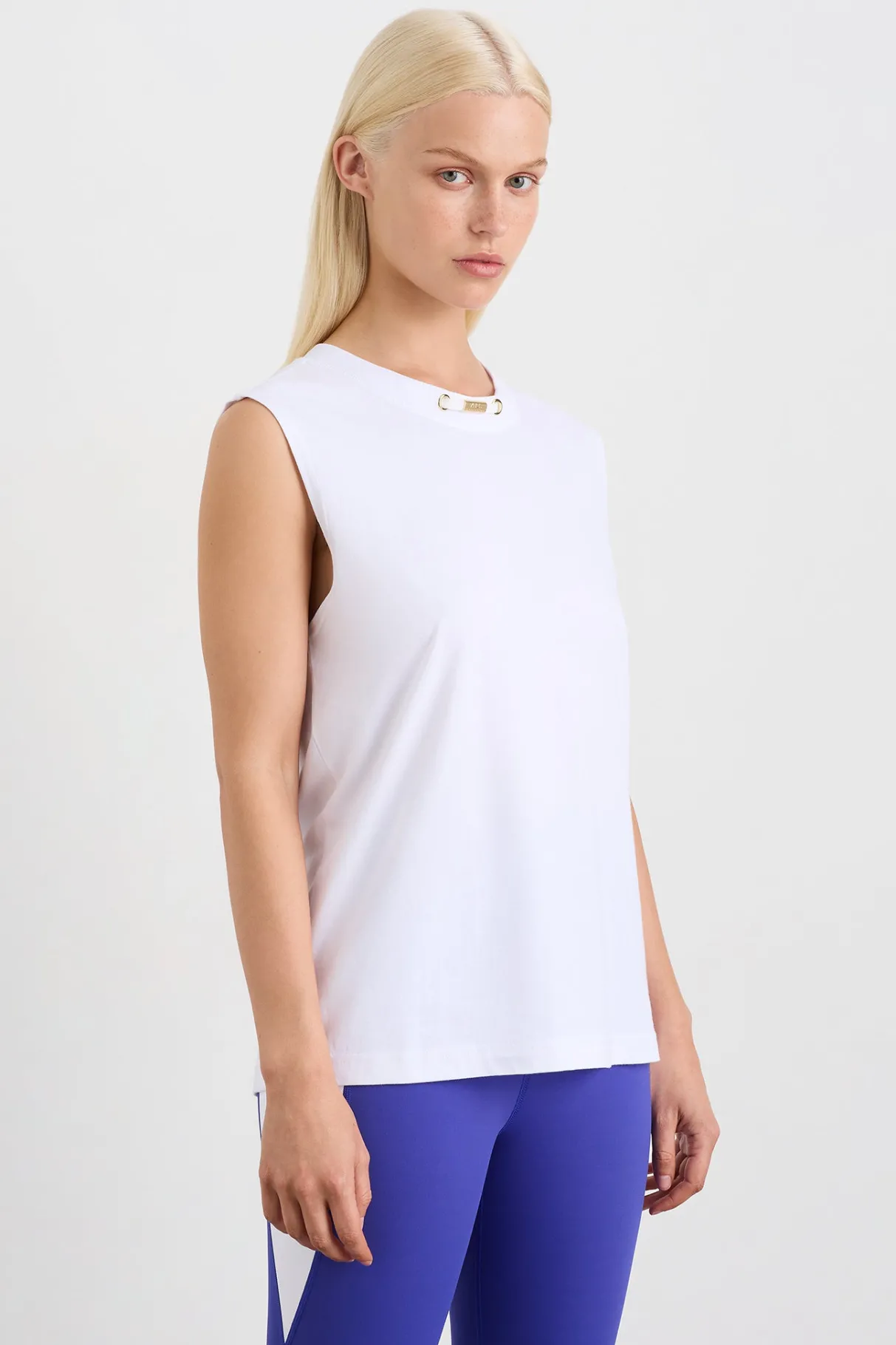 long_line_tank__0.webp New Aje ATHLETICA Long Line Tank 101 White