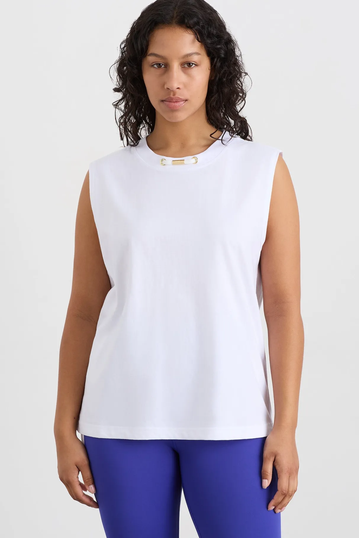 long_line_tank__5.webp New Aje ATHLETICA Long Line Tank 101 White