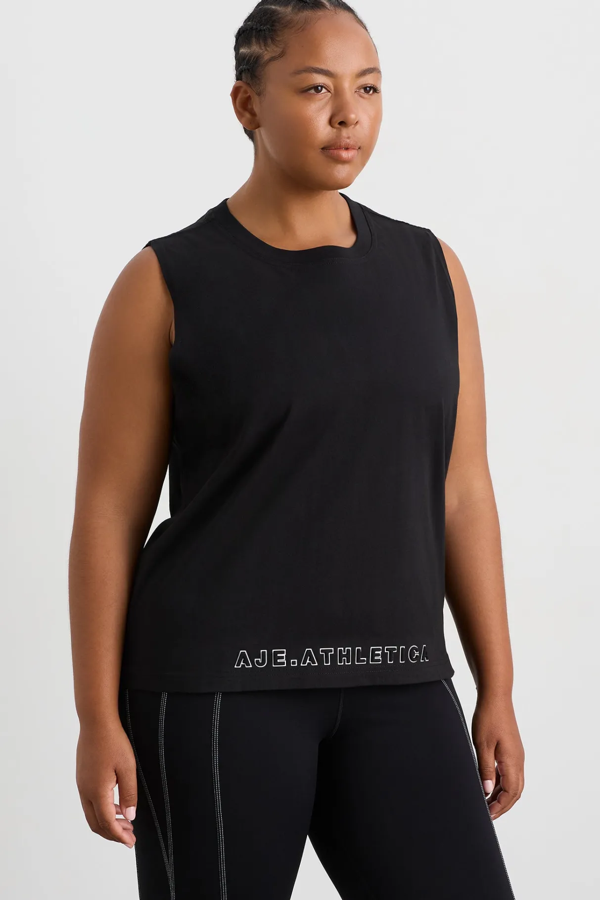 long_line_tank__9-1.webp Store Aje ATHLETICA Long Line Tank 155 Black