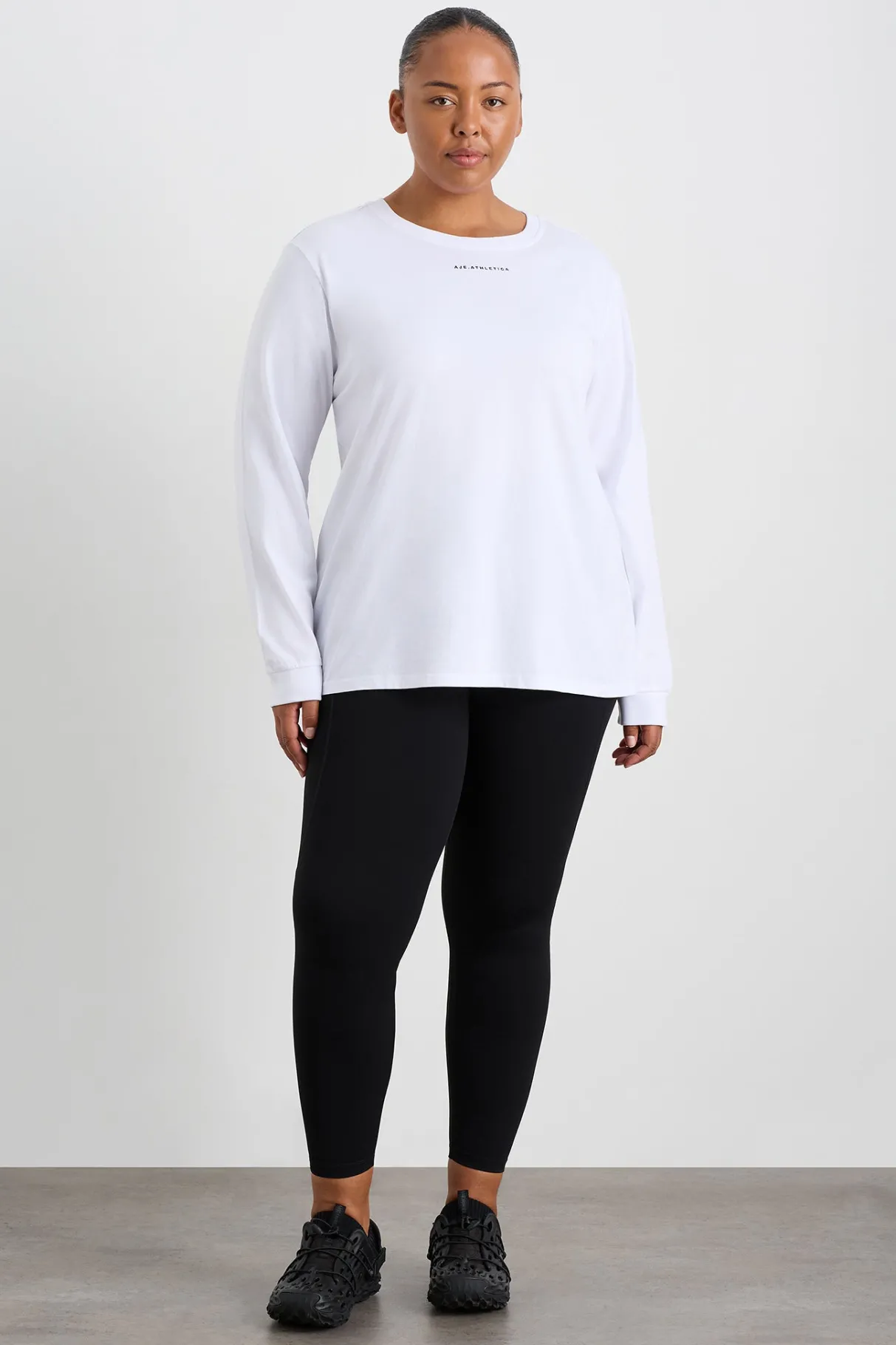 long_sleeve_logo_tee__11.webp Cheap Aje ATHLETICA Long Sleeve Logo Tee 127 White