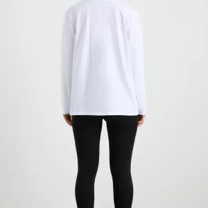Cheap Aje ATHLETICA Long Sleeve Logo Tee 127 White
