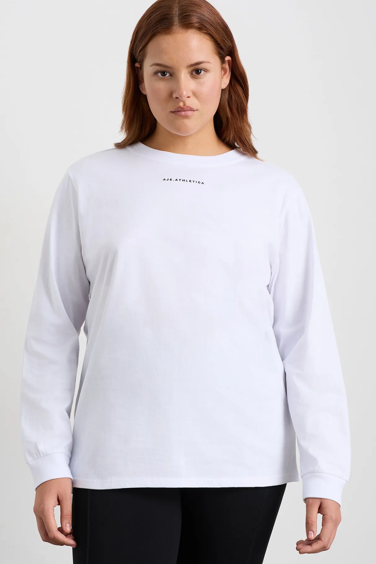 long_sleeve_logo_tee__6.webp Cheap Aje ATHLETICA Long Sleeve Logo Tee 127 White