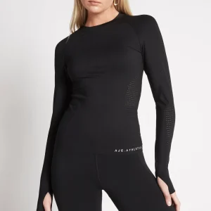 Cheap Aje ATHLETICA Long Sleeve Training T-Shirt 110 Black