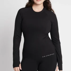 Cheap Aje ATHLETICA Long Sleeve Training T-Shirt 110 Black