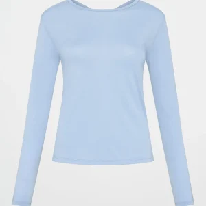 Flash Sale Aje ATHLETICA Long Sleeve Twist Tee 121 Steel Blue