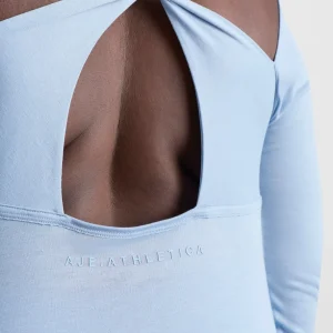 Flash Sale Aje ATHLETICA Long Sleeve Twist Tee 121 Steel Blue
