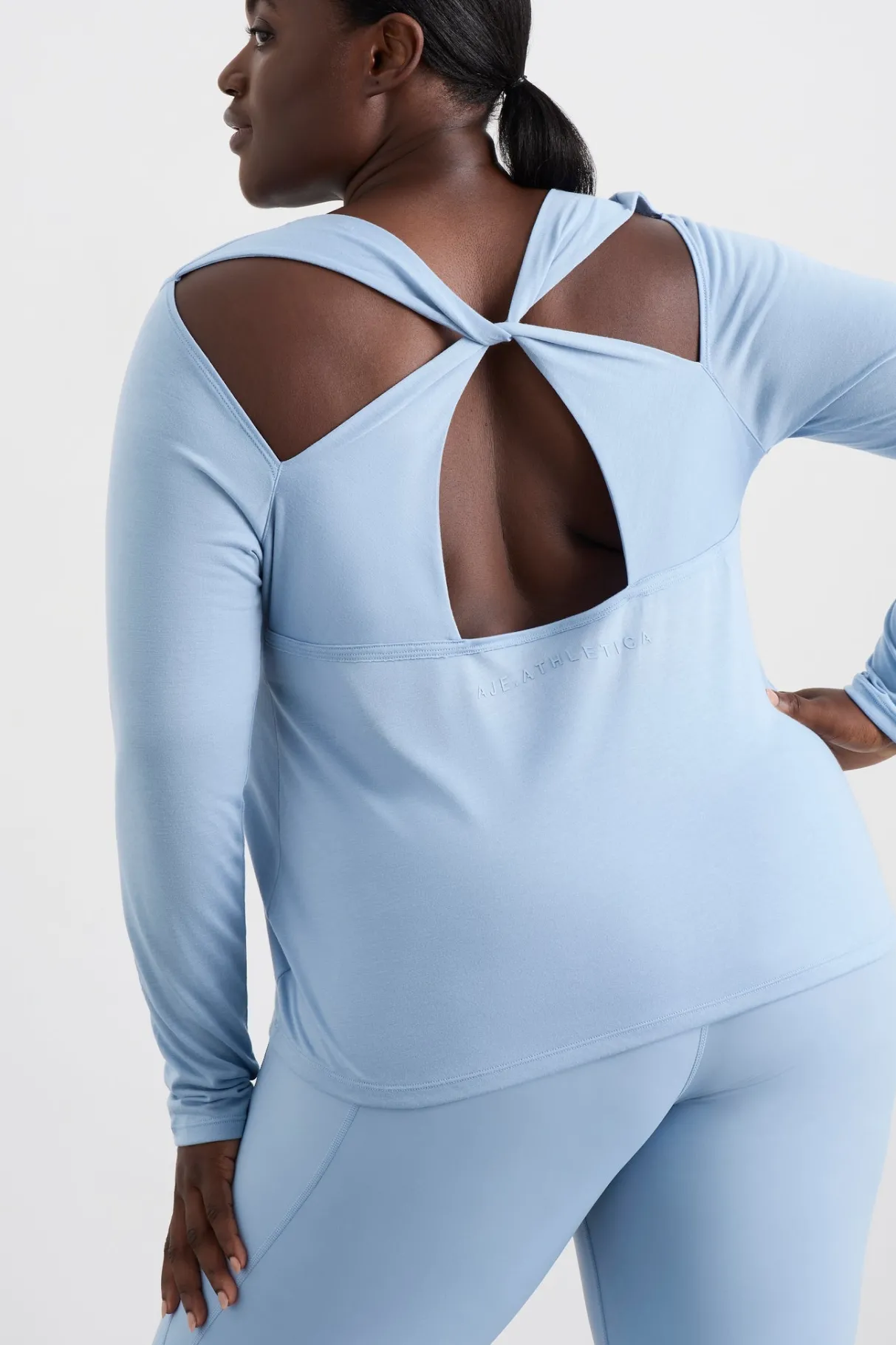 long_sleeve_twist_tee__13.webp Flash Sale Aje ATHLETICA Long Sleeve Twist Tee 121 Steel Blue