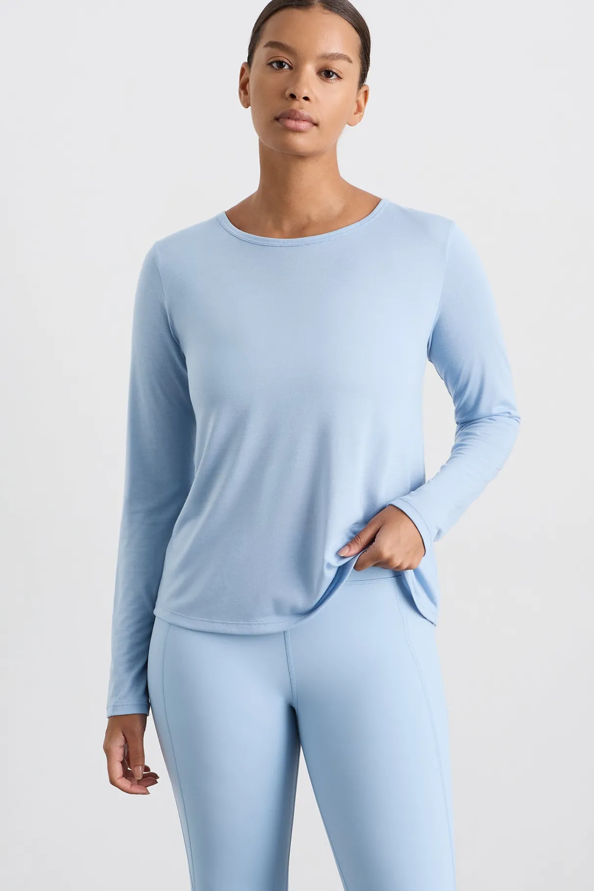 long_sleeve_twist_tee__7.webp Flash Sale Aje ATHLETICA Long Sleeve Twist Tee 121 Steel Blue