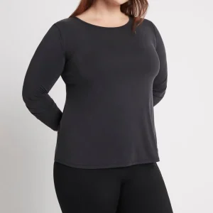 Store Aje ATHLETICA Long Sleeve Yoga Top 121 Black