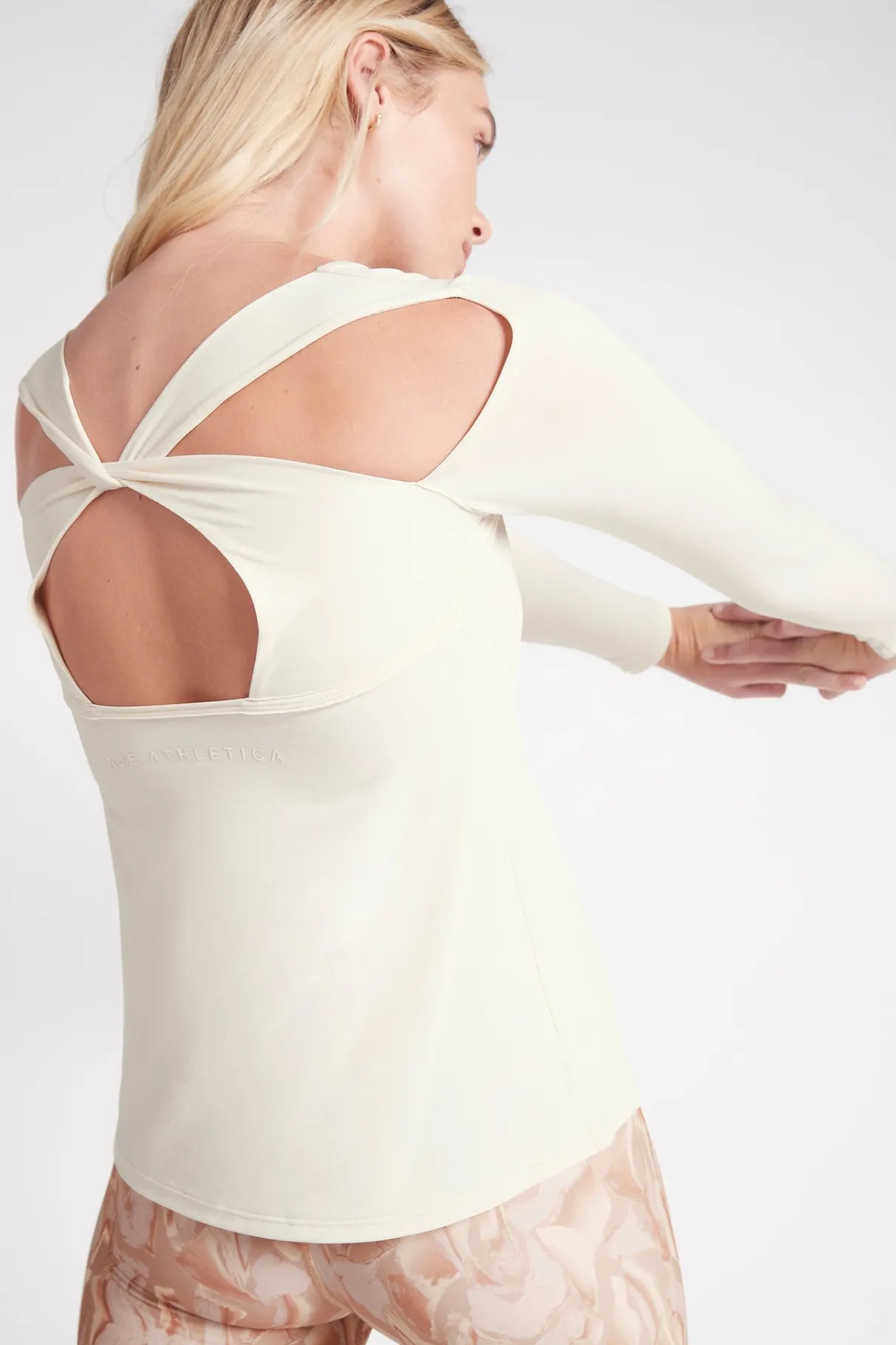 long_sleeve_yoga_top__3.webp Flash Sale Aje ATHLETICA Long Sleeve Yoga Top 121 Light Ivory