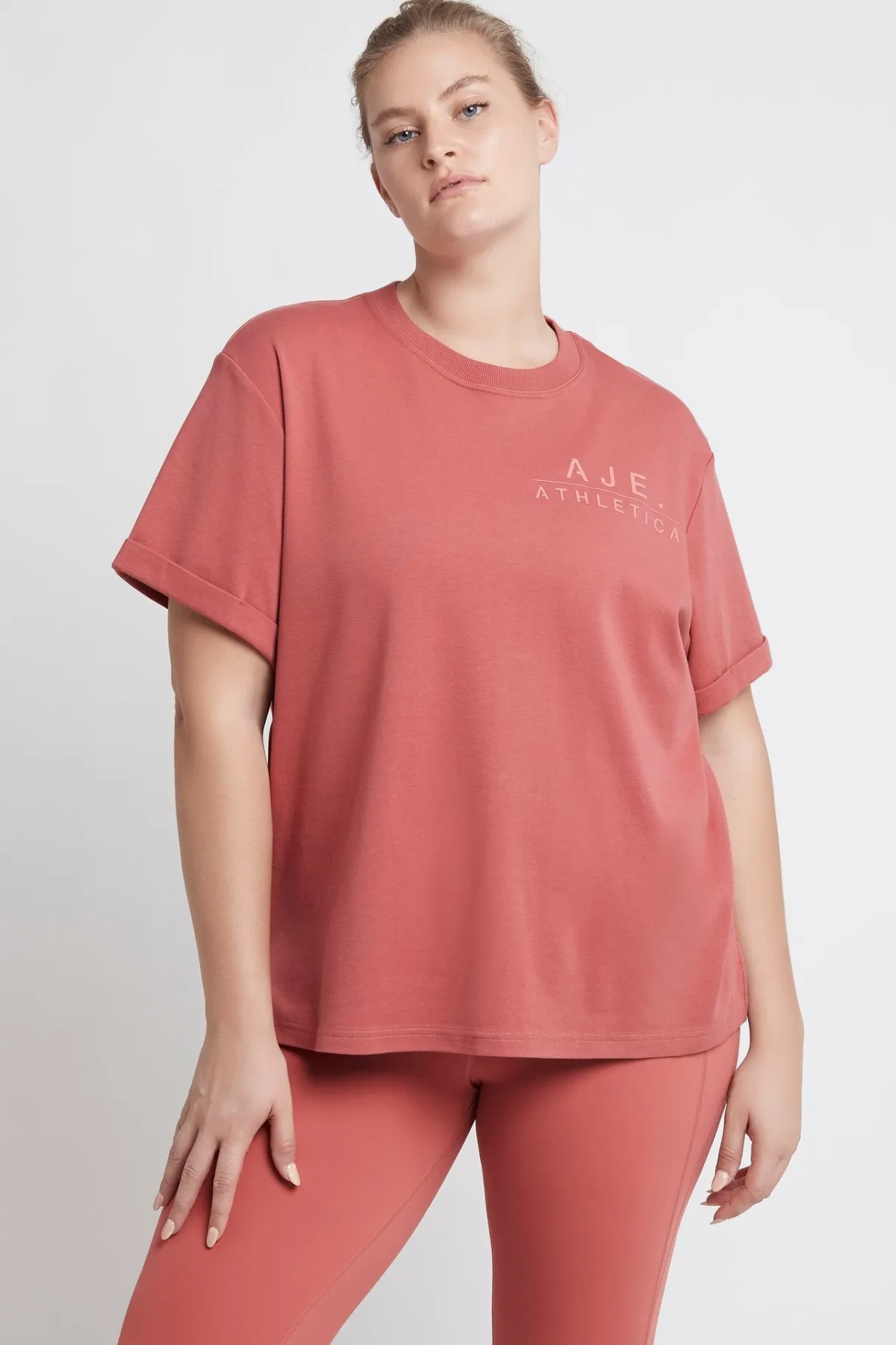 long_tshirt__11.webp Best Aje ATHLETICA Long T-Shirt 003 Dusty Rose