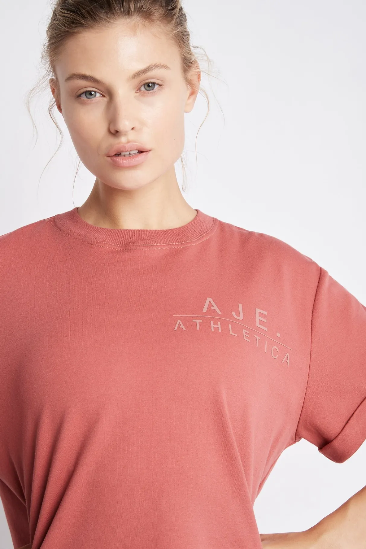 long_tshirt__3.webp Best Aje ATHLETICA Long T-Shirt 003 Dusty Rose