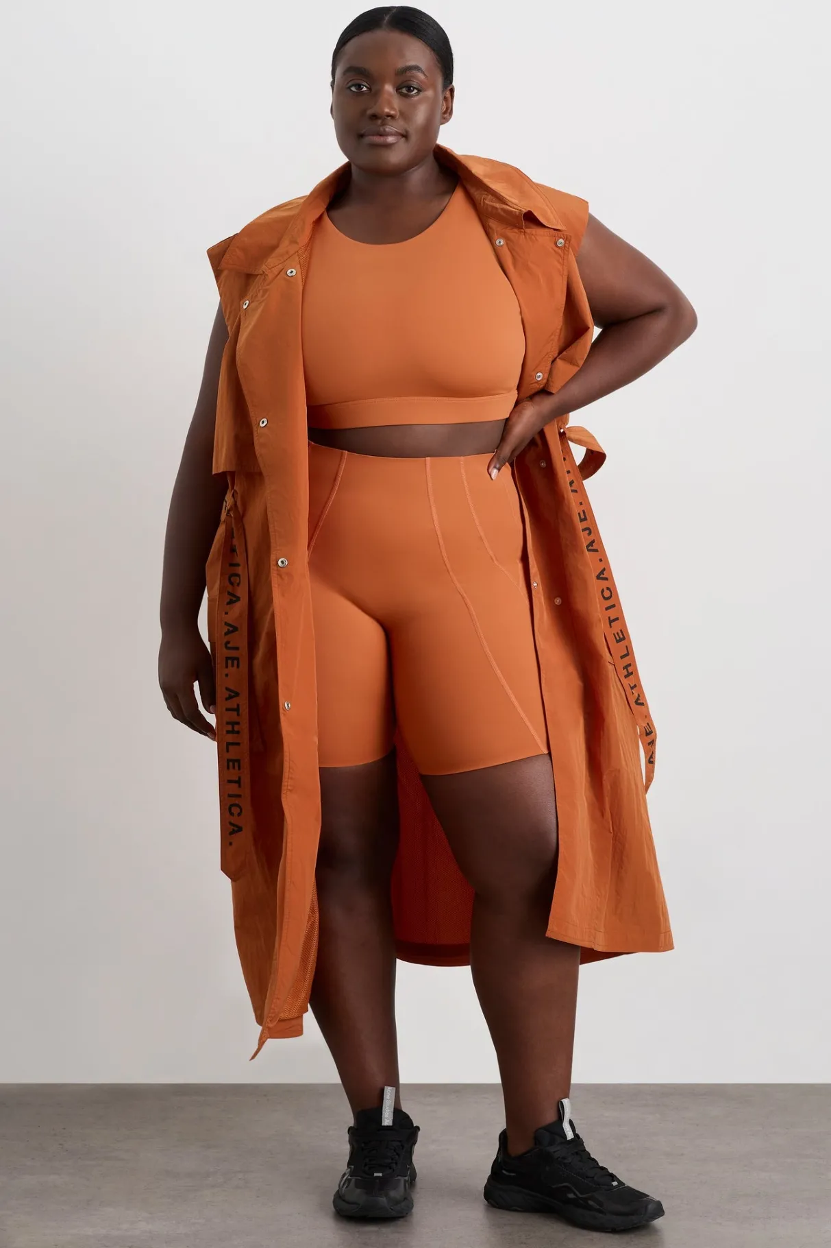 longline_belted_vest__10-1.webp Shop Aje ATHLETICA Longline Belted Vest 703 Copper Orange