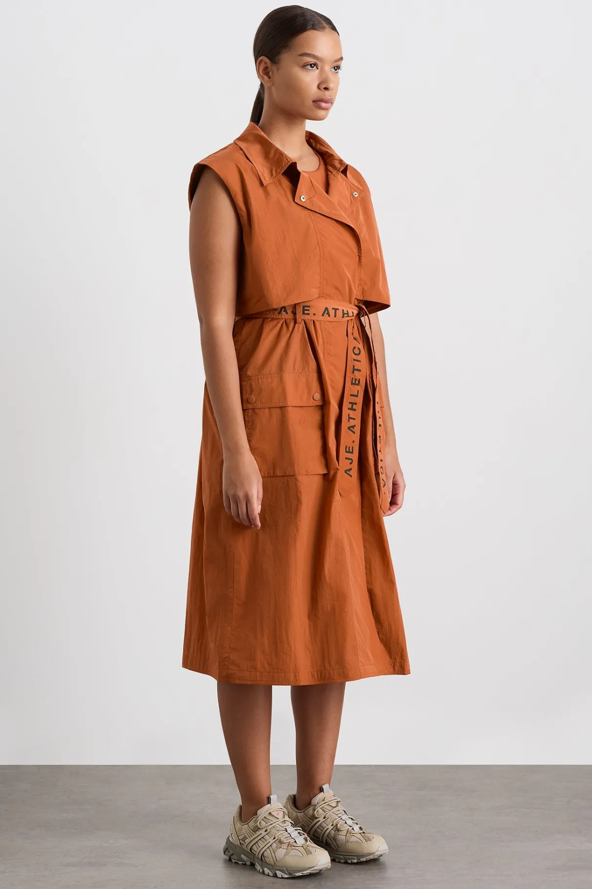longline_belted_vest__2-1.webp Shop Aje ATHLETICA Longline Belted Vest 703 Copper Orange