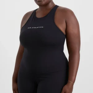 Online Aje ATHLETICA Longline Racer Back Tank 135 Black