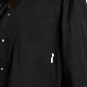Outlet Aje ATHLETICA Longline Windbreaker Shirt 438 Black