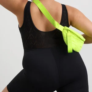Flash Sale Aje ATHLETICA Mesh Back Bike Catsuit 807 Black