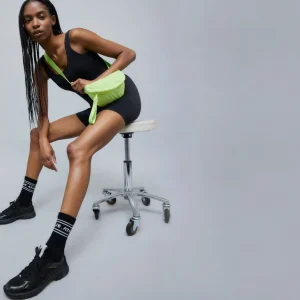 Flash Sale Aje ATHLETICA Mesh Back Bike Catsuit 807 Black