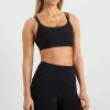 Fashion Aje ATHLETICA Mesh Back Sports Bra 338 Black