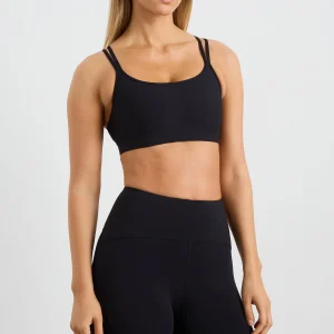 Fashion Aje ATHLETICA Mesh Back Sports Bra 338 Black