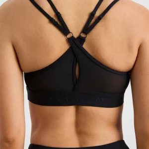 Fashion Aje ATHLETICA Mesh Back Sports Bra 338 Black