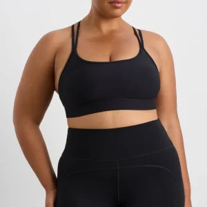 Fashion Aje ATHLETICA Mesh Back Sports Bra 338 Black