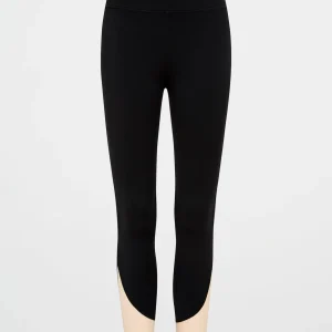 Discount Aje ATHLETICA Mesh Inset 7/8 Legging 228 Black Light Blush