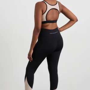 Discount Aje ATHLETICA Mesh Inset 7/8 Legging 228 Black Light Blush