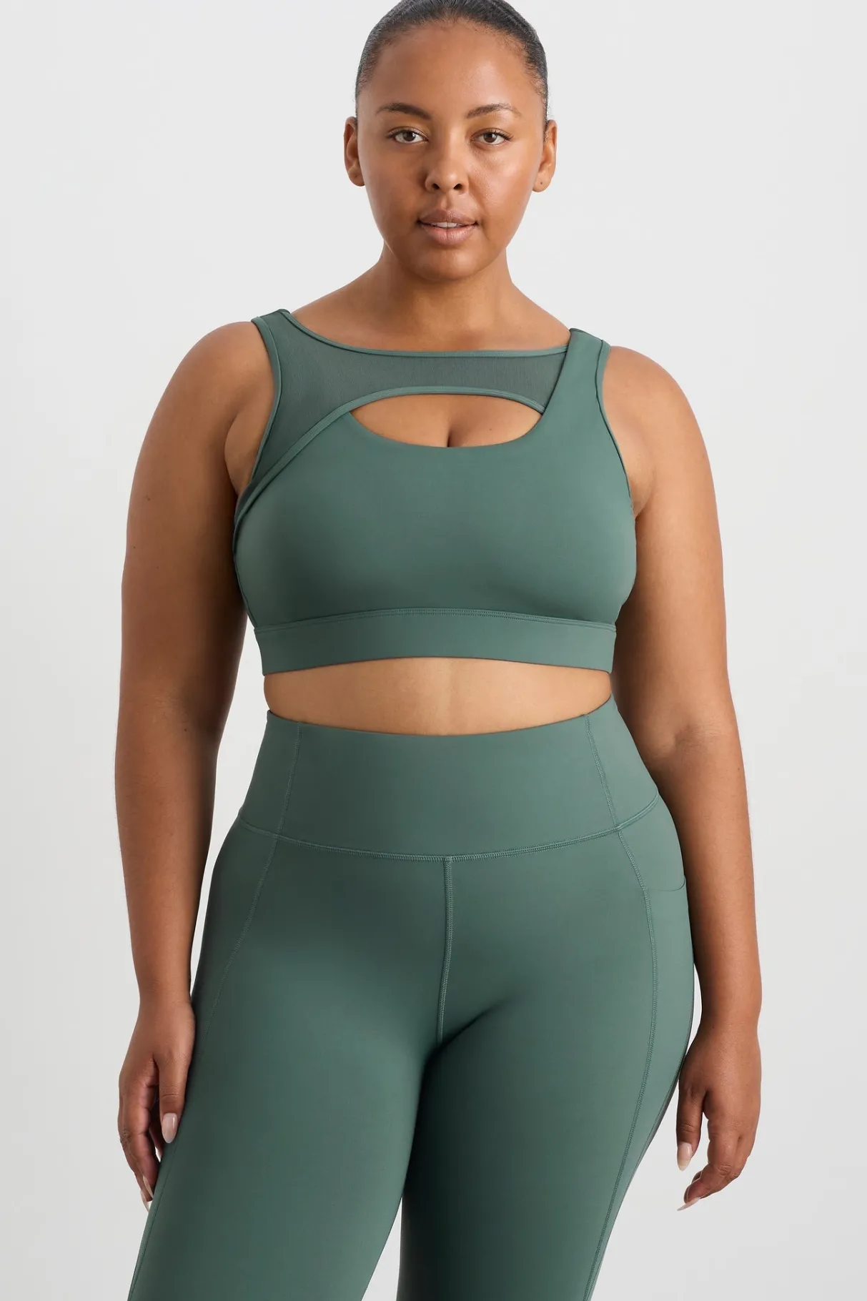 mesh_keyhole_front_bra__11.webp New Aje ATHLETICA Mesh Keyhole Front Bra 371 Moss Green