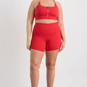 Shop Aje ATHLETICA Mesh Racer Back Bra 304 Passionate Red