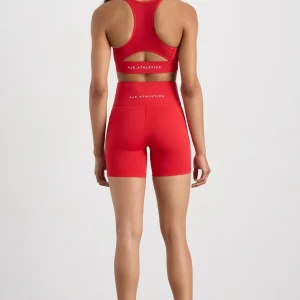 Shop Aje ATHLETICA Mesh Racer Back Bra 304 Passionate Red